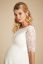 Preview: A-Line Maternity Wedding Dress with Back Cut-Out