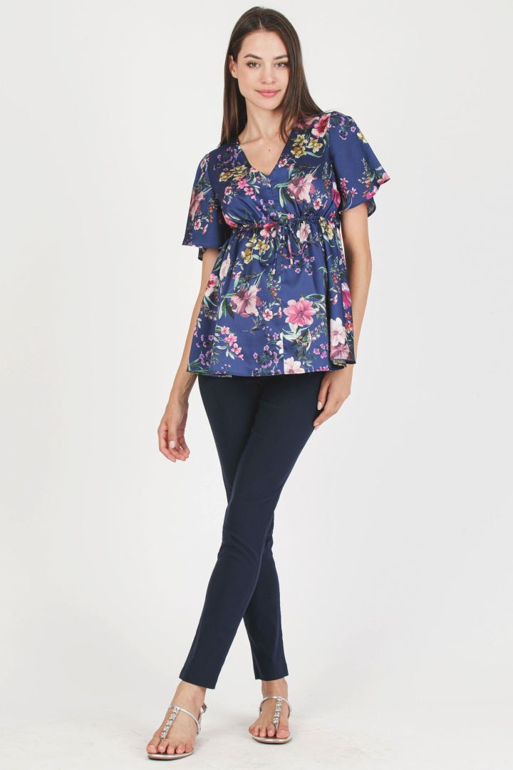 Super Stretch Umstandshose navy