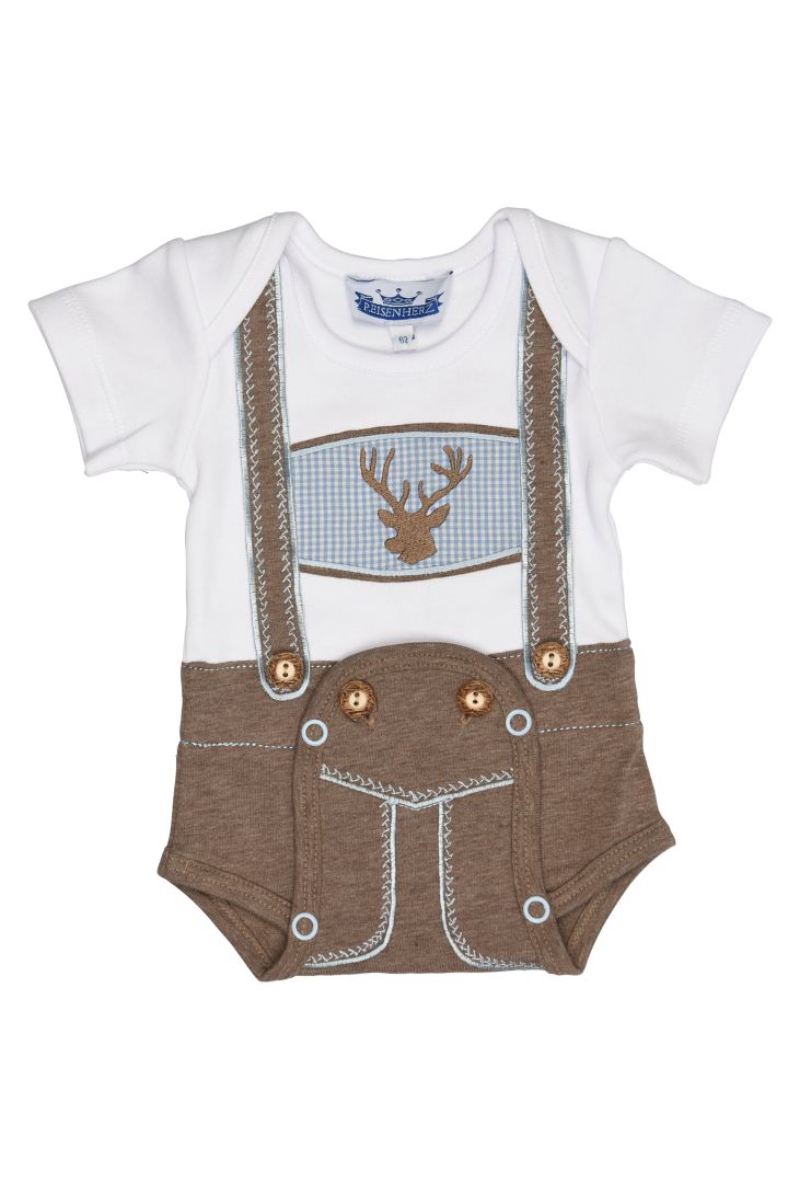 Trachten Spieler in Lederhosenoptik Hirsch