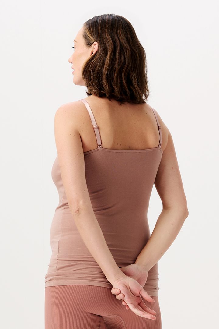 Organic Umstands- und Stilltop altrosa