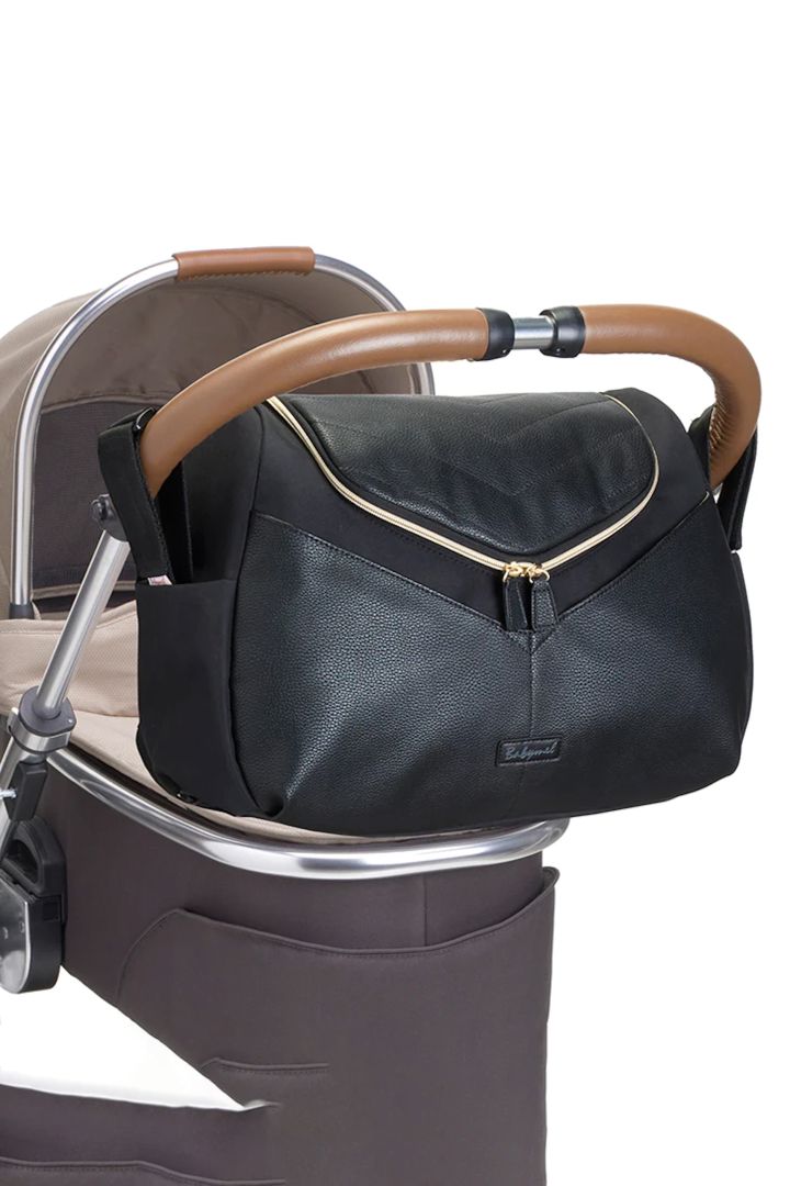 Babymel Vegane Wickeltasche und Rucksack schwarz