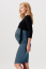Preview: Ecovero Midi Maternity and Nursing Dress with 3/4 Sleeves
