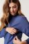 Preview: Maternity and Nursing Sweater blue