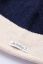 Preview: Roll-Brim Beanie in Merino Wool navy/offwhite