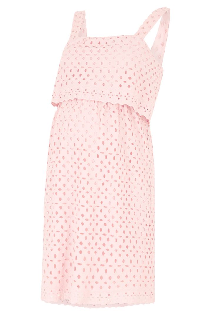 Layered Umstands- und Stillkleid mit Cut-Outs