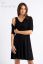 Vorschau: Ecovero Umstands- und Stillkleid mit Post Partum Shaping Top schwarz