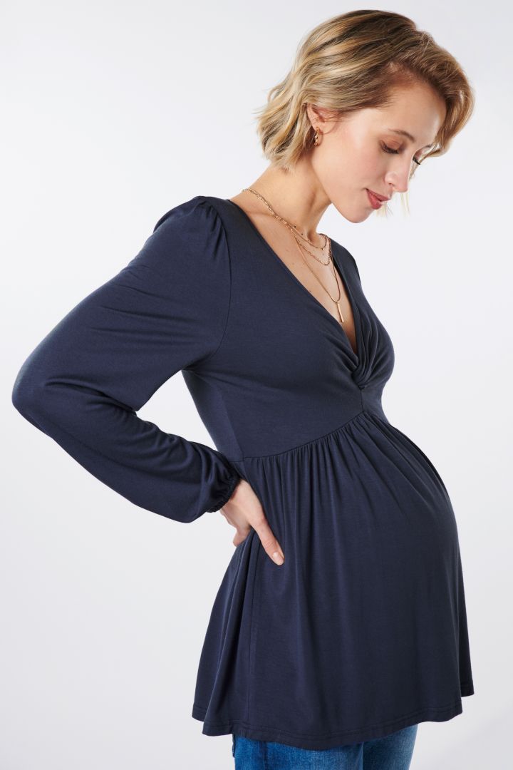 Umstands- und Stillshirt navy