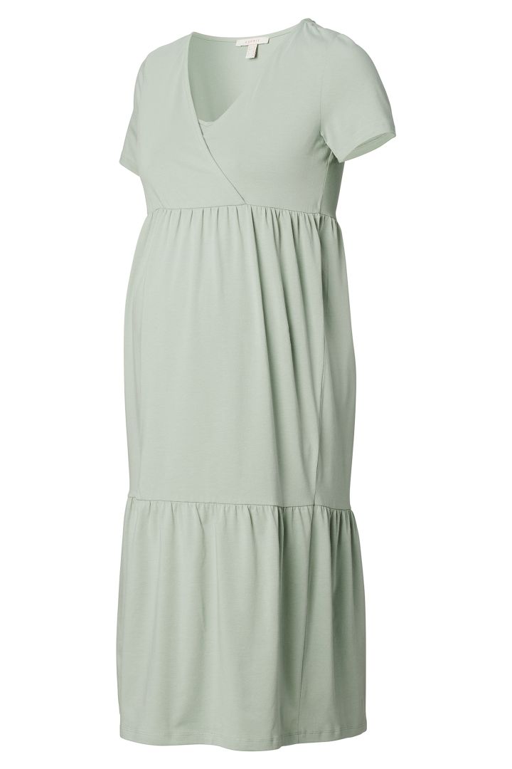 Ecovero Umstands- und Stillkleid mint