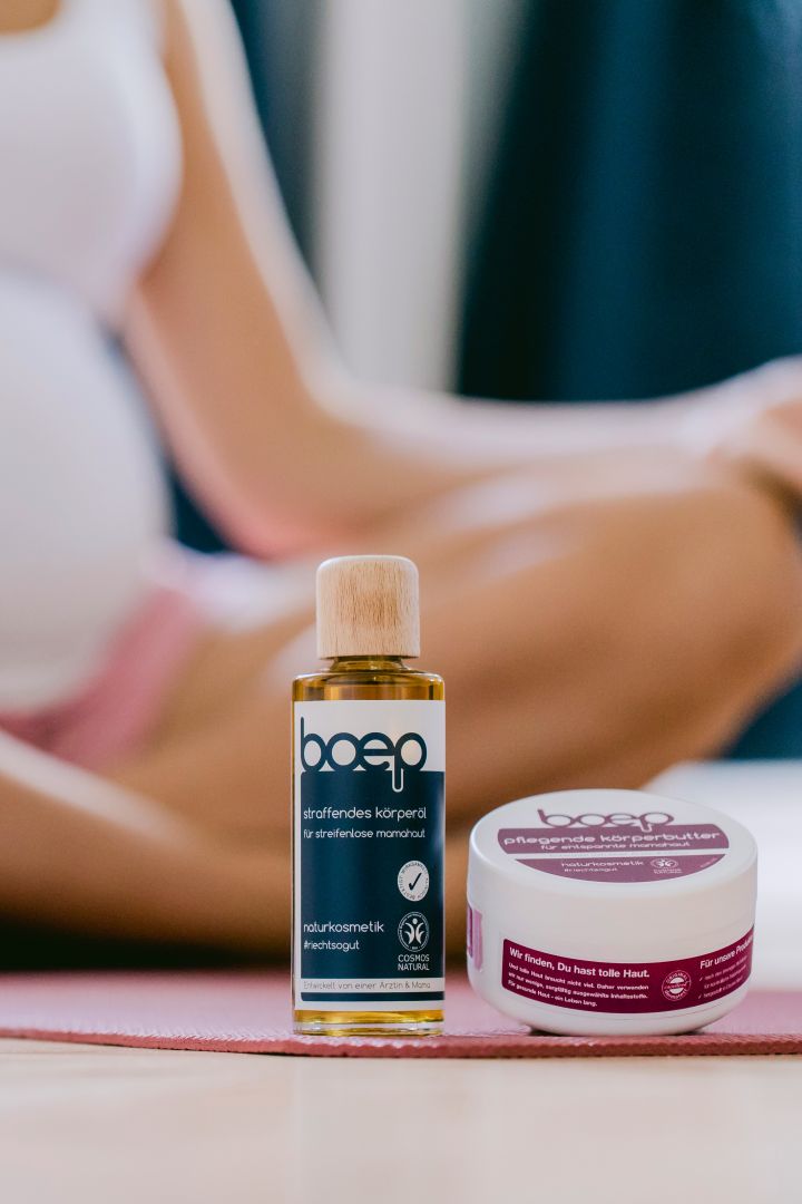 Organic straffendes Körperöl gegen Dehnungsstreifen 125 ml