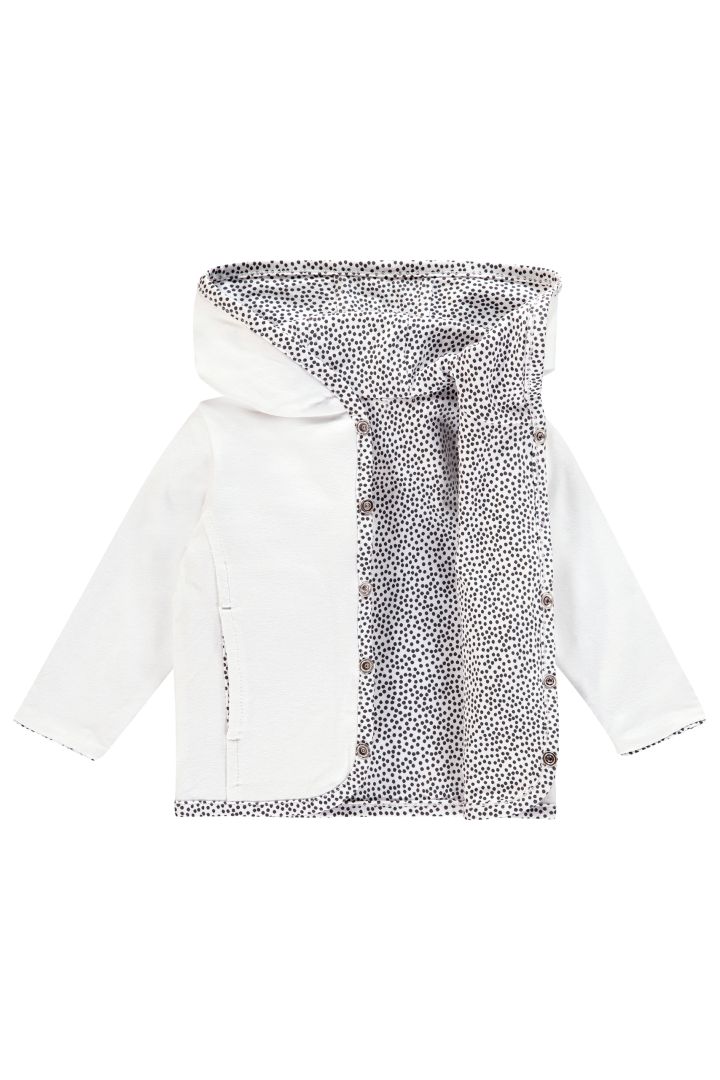 Organic Baby Wendejacke weiß