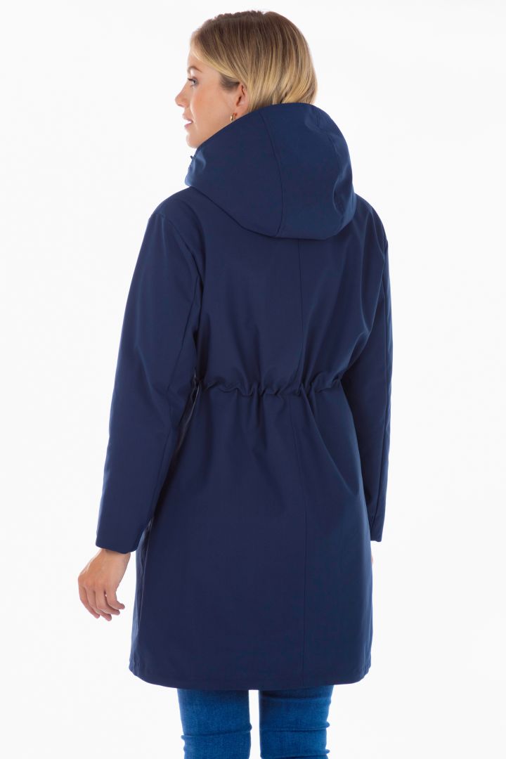 3 in 1 Umstandsparka und Tragejacke navy