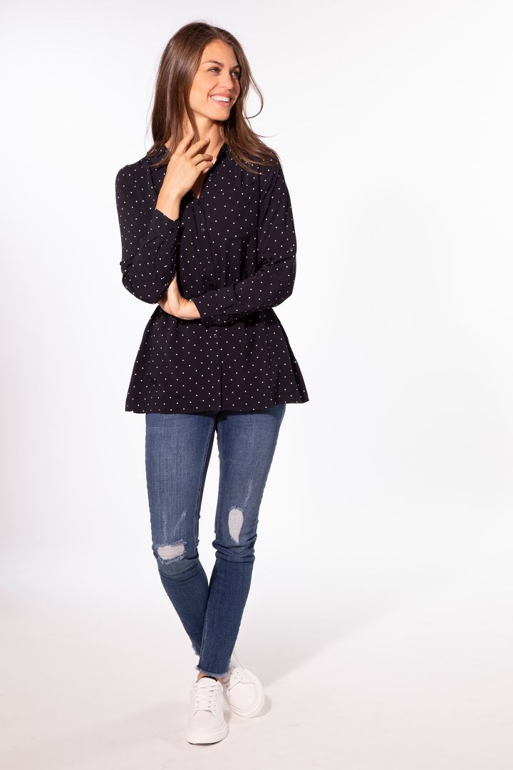 Umstands- und Still-Hemdbluse