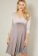 Vorschau: Festliches Umstands- und Stillkleid taupe
