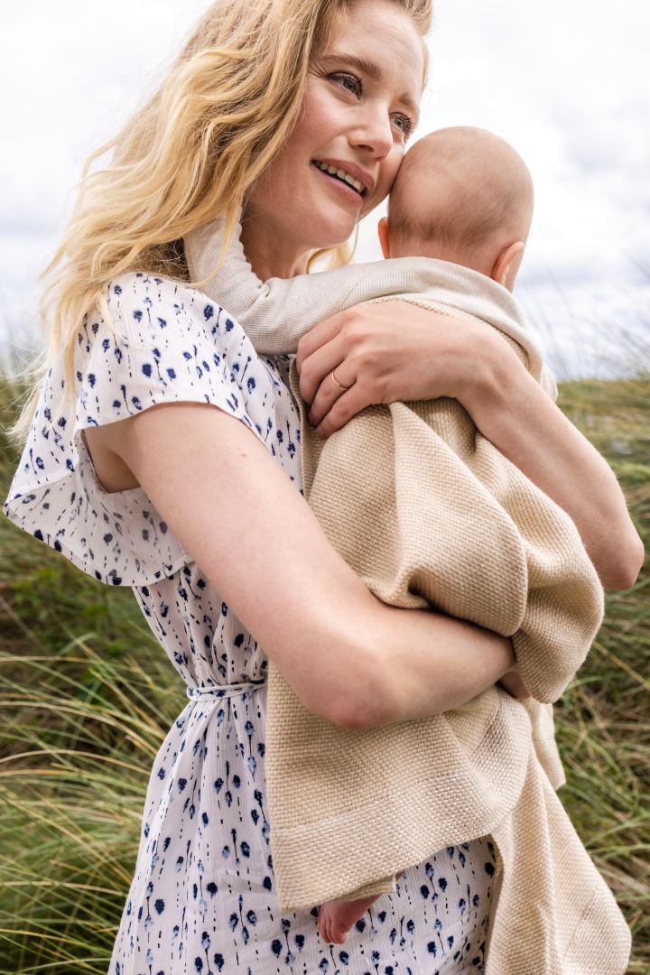 Maternity and Nursing Dress print