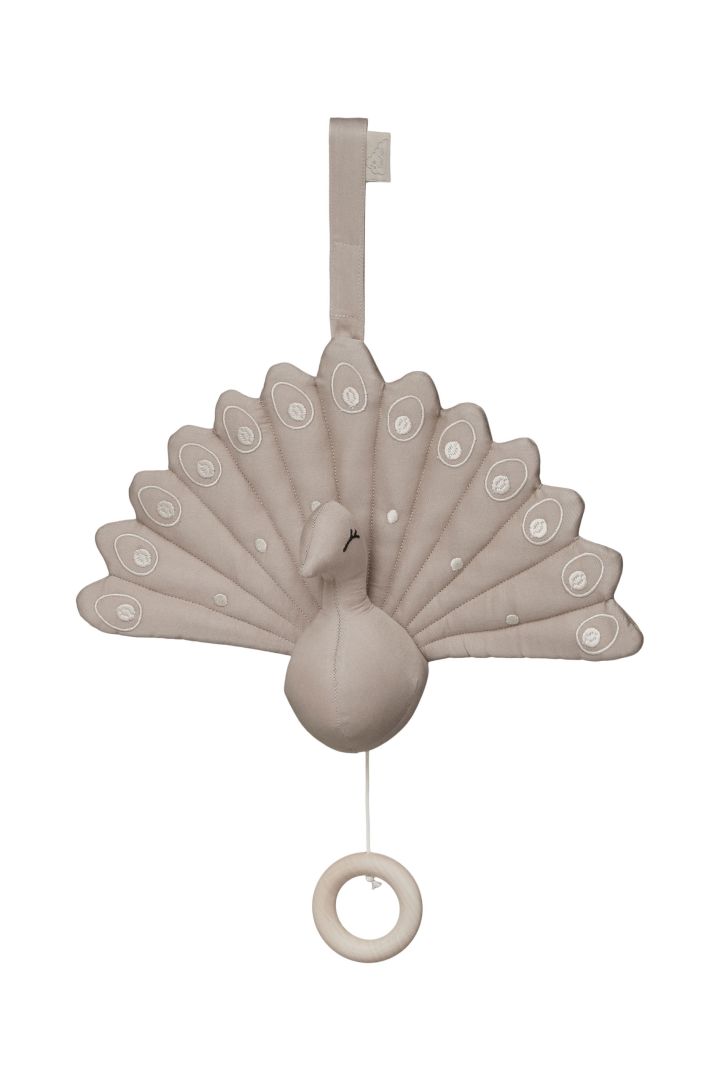 Organic Spieluhr Pfau sand