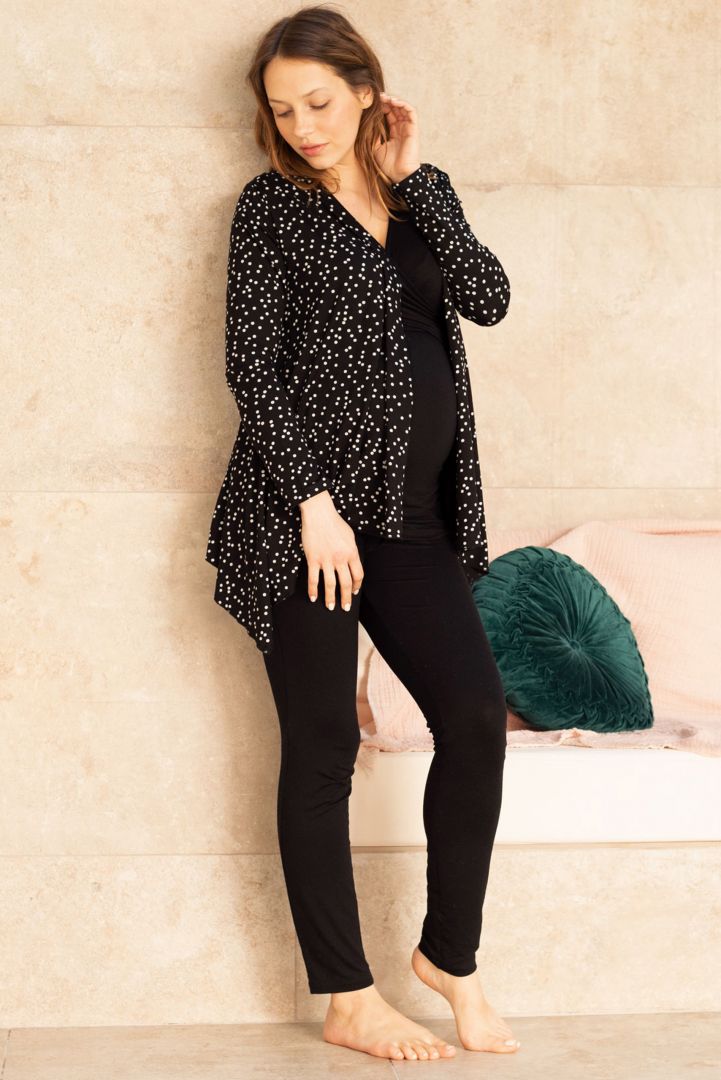 3er Set Umstandsmode Essentials schwarz