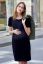 Vorschau: Umstands- und Stillkleid kurzarm schwarz