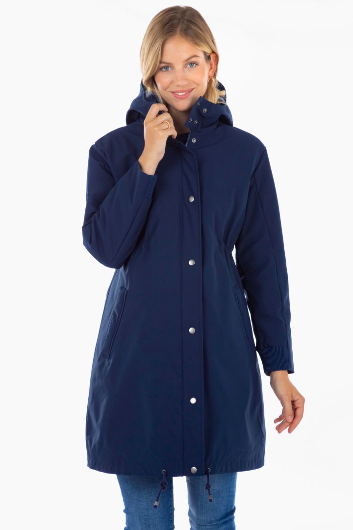 3 in 1 Umstandsparka und Tragejacke navy