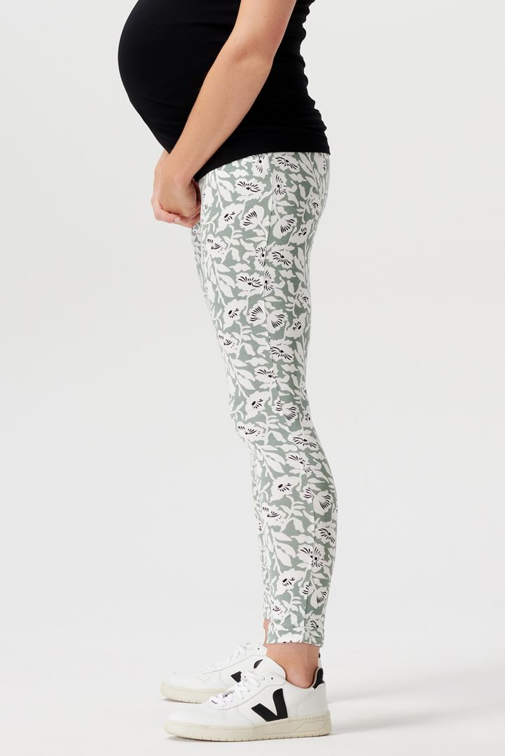 Ecovero Umstandshose mit Allover Print