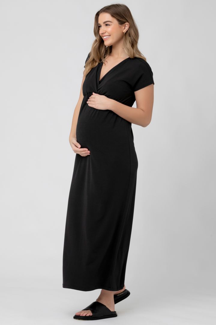 Maxi Umstands- und Stillkleid