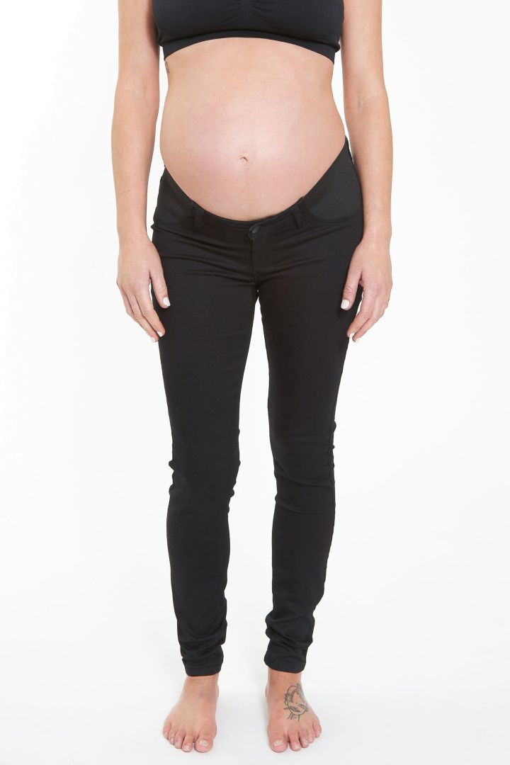 Skinny Umstandsjeggings schwarz