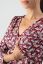 Preview: Maxi Maternity and Nursing Dress with Floral Print
