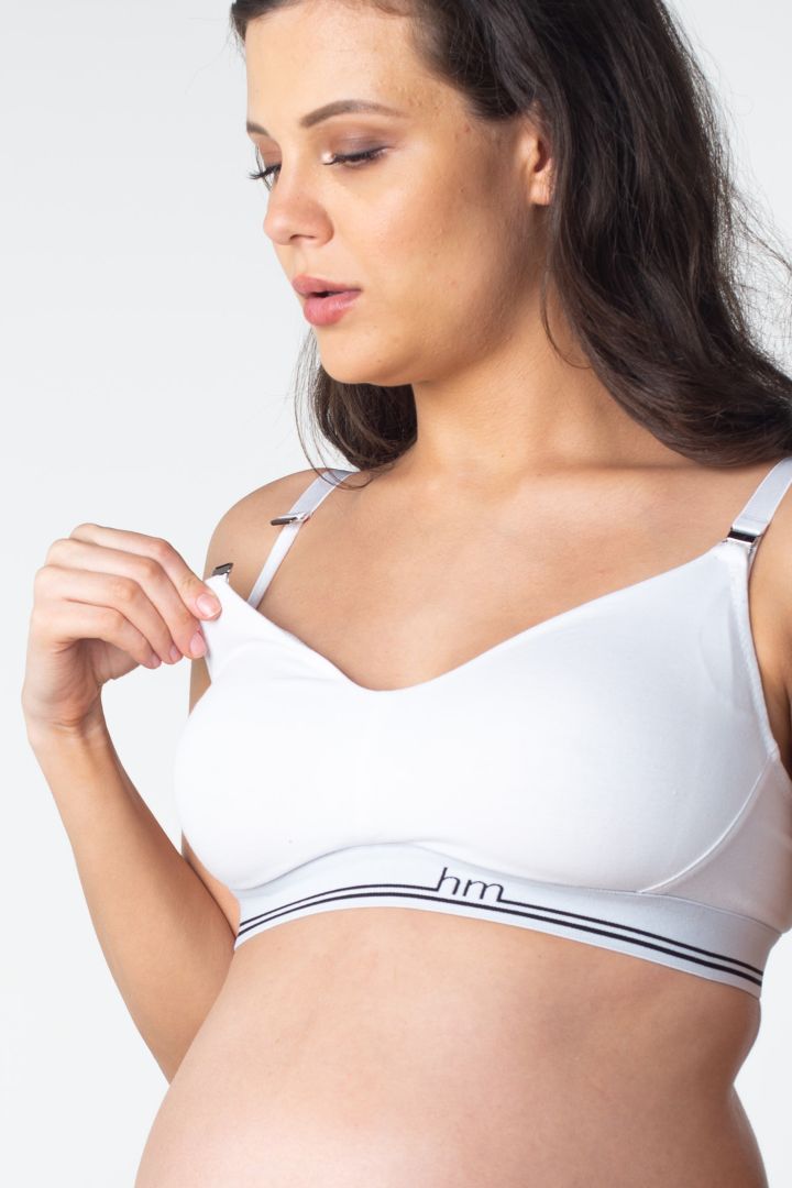 Soft Cup Schwangerschafts- und Still BH weiß