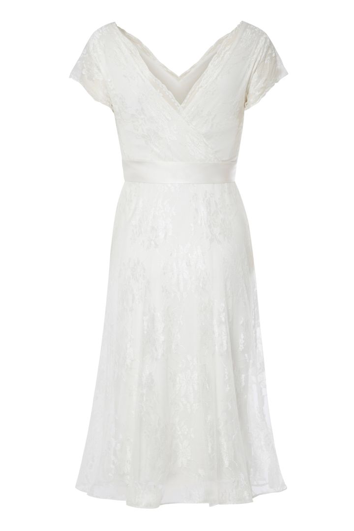 Umstandsbrautkleid Spitze