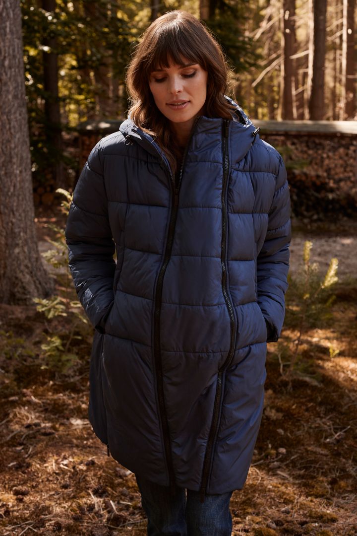 3 in 1 Umstandsjacke und Tragejacke wattiert