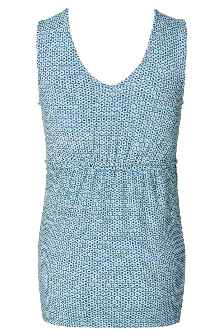 Ecovero Cross-Over Umstandstop mit Allover Print