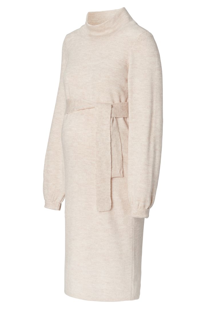 Eco Umstands-Strickkleid mit Tube Kragen