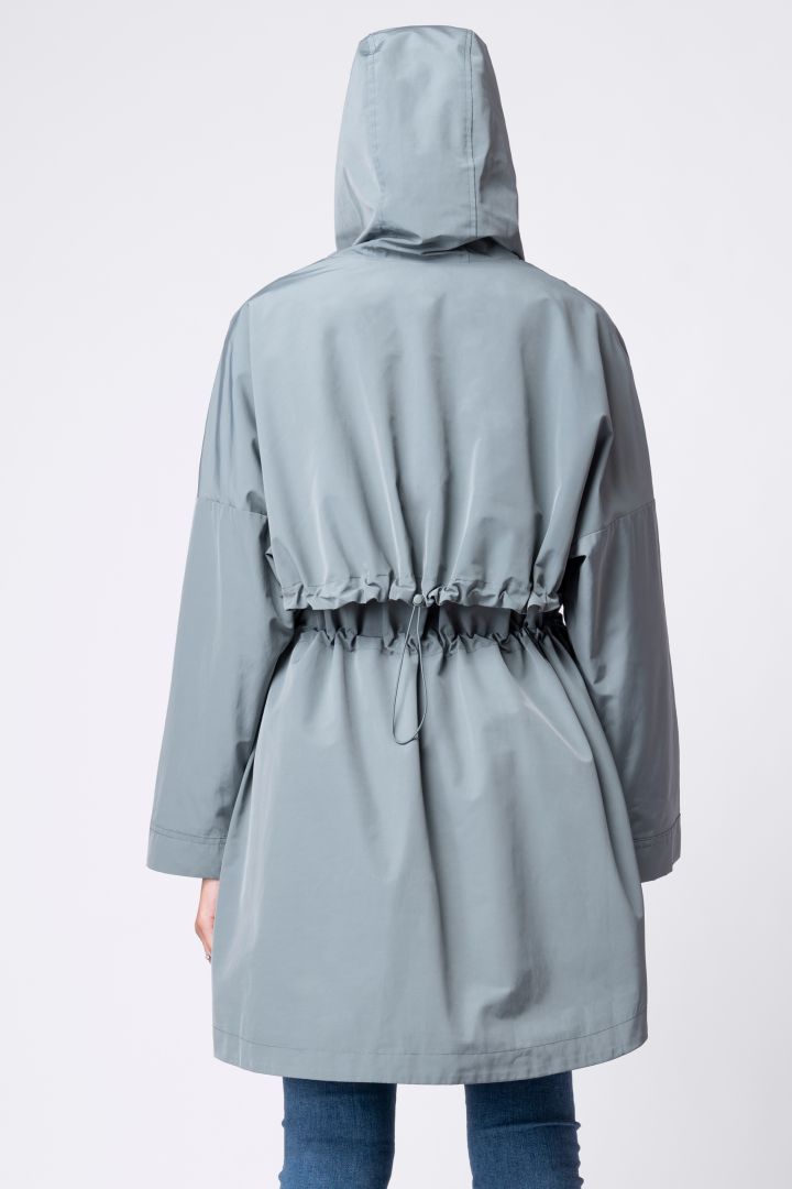 Regen Umstands- und Tragejacke salbei