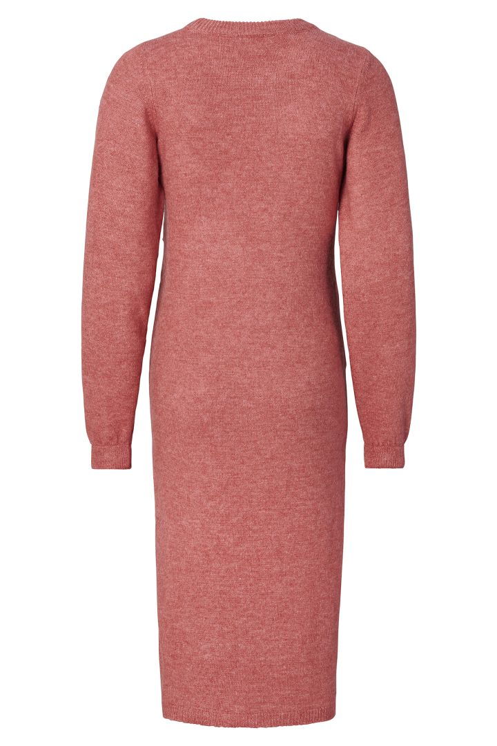 Eco Umstandsstrickkleid mit Bindegürtel