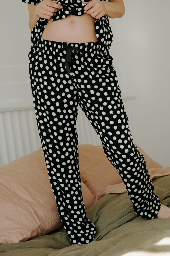 Maternity Polka Dots Pyjama Pants