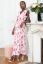Vorschau: Maxi Umstands- und Stillkleid mit Blumen Print