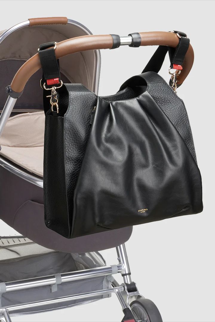 Storksak 2 in 1 Luxe Wickeltasche und Rucksack aus Nappa Leder