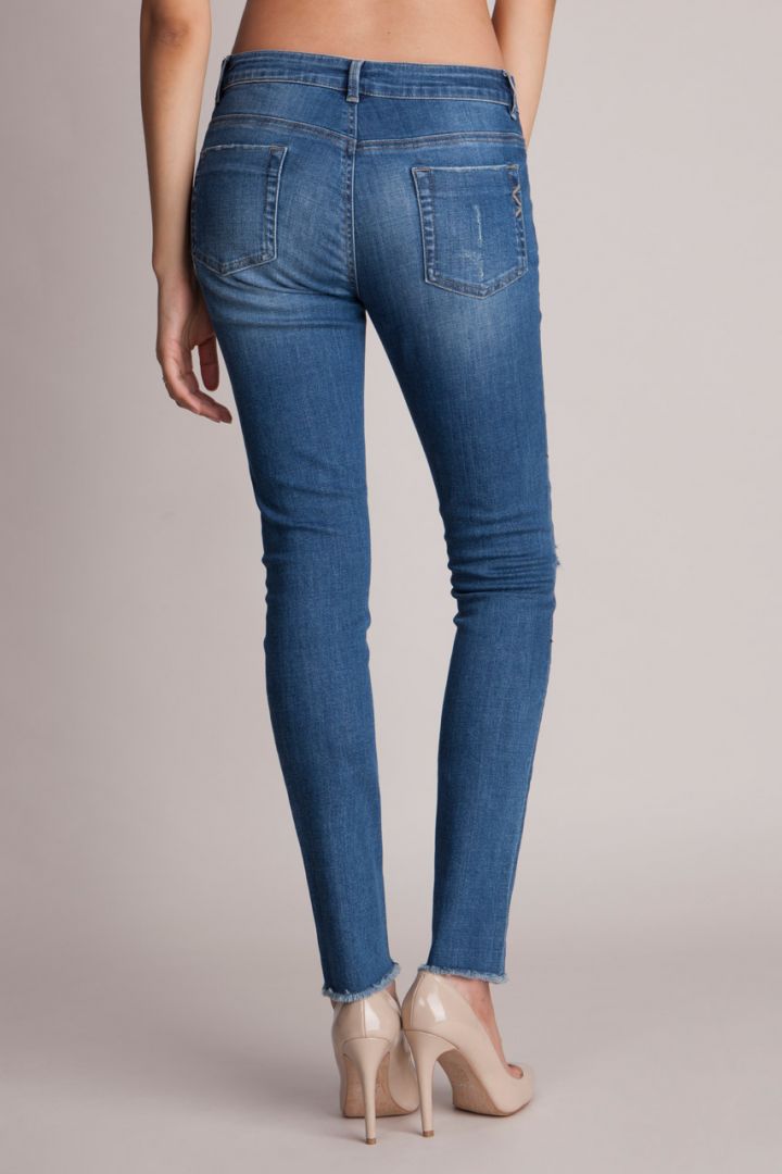 Ripped Umstandsjeans Slim Leg