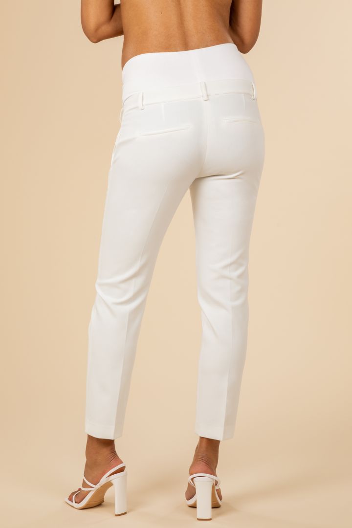 Umstandshose mit Bügelfalte