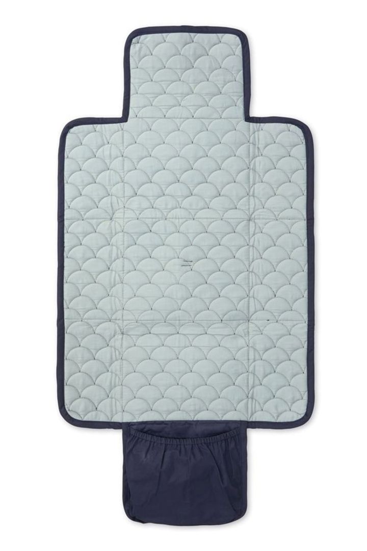 Organic Wickelauflage navy