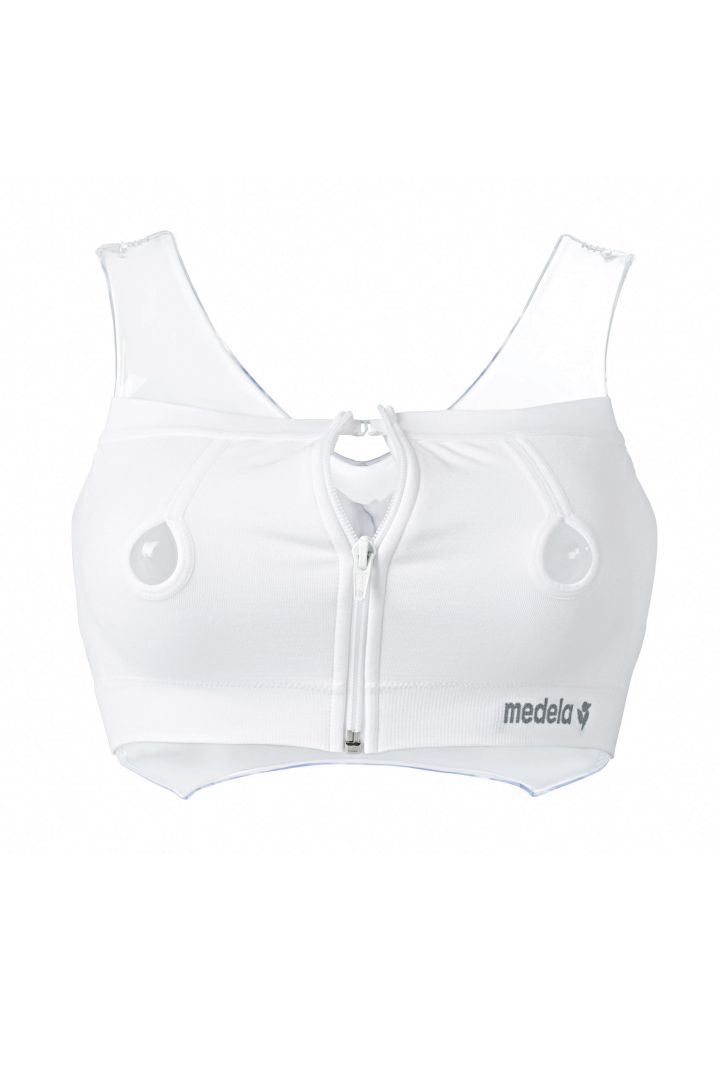 Medela Milch Abpump-Bustier weiß
