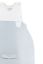 Preview: Organic striped sleeping bag light blue