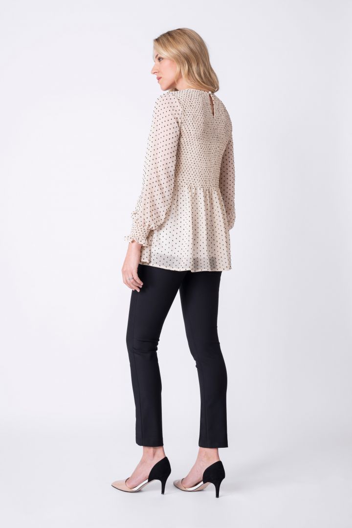 Maternity Shirred Top