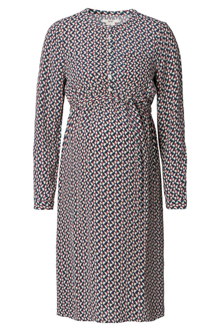 Umstands- und Stillkleid mit Graphic Print