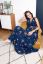 Vorschau: Maxi Umstands- und Stillkleid mit Blumenprint
