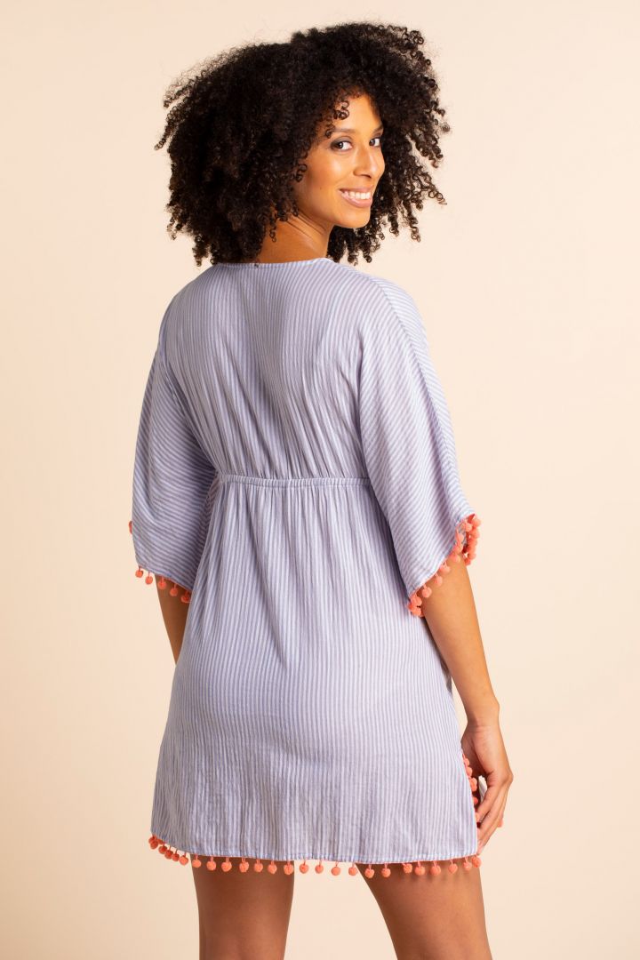 Umstands-Kaftan mit Pompoms