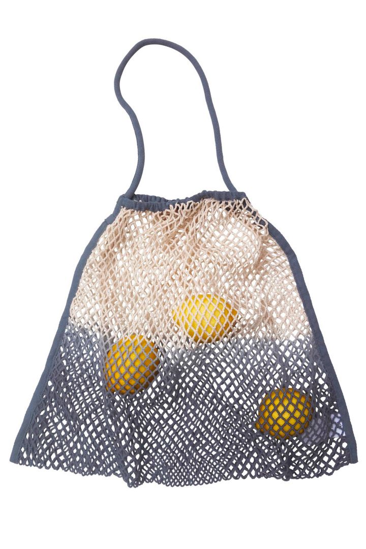 Dip Dye Kinderwagennetz white feather