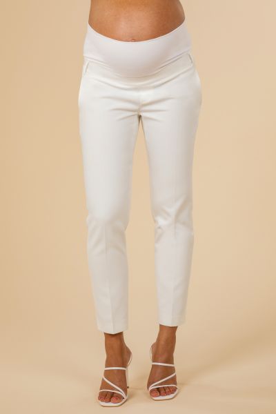 Umstandshose mit Bügelfalte