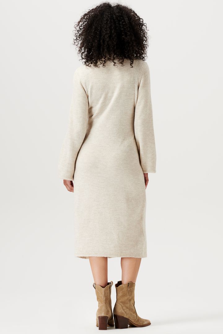 Eco Umstands-Strickkleid mit Tube Kragen