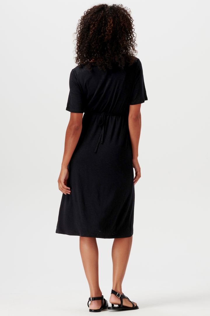 Ecovero Umstandskleid schwarz