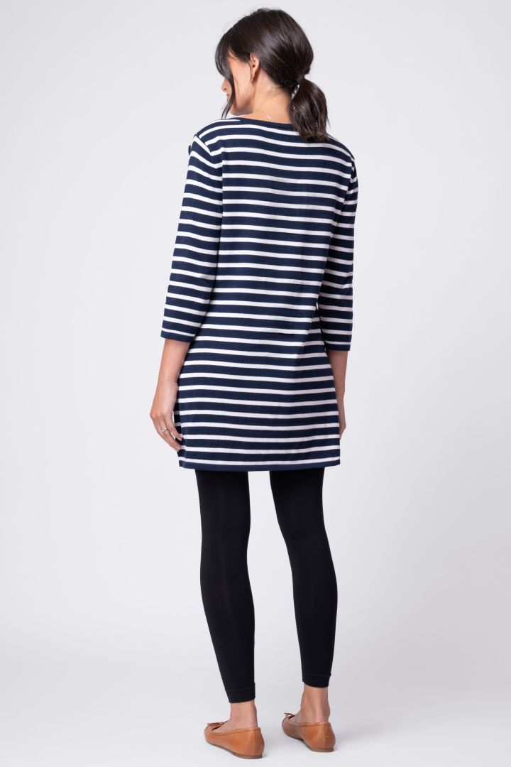 Nautrical Maternity and Nursing Tunic